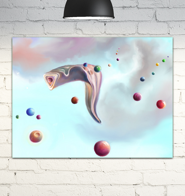 Orbiting Dreams - Art by Alex Katsenelson