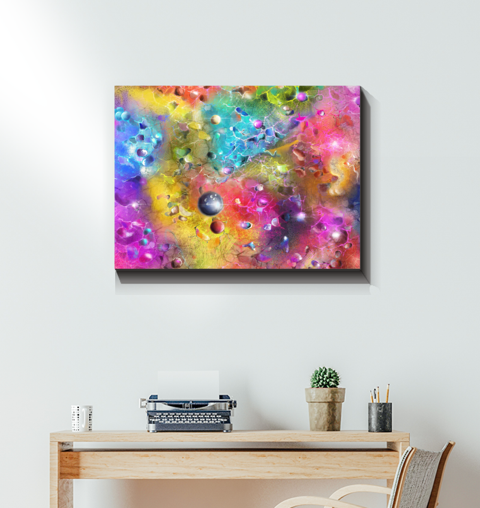 Colorful Galaxy - Art Design Works